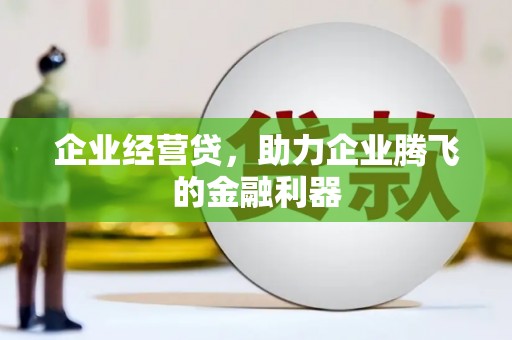 平舆企业经营贷，助力企业腾飞的金融利器