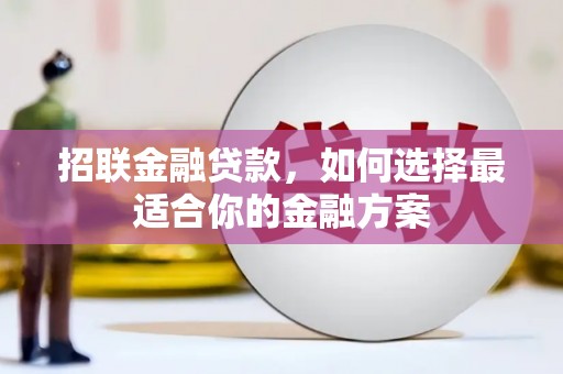 平舆招联金融贷款，如何选择最适合你的金融方案