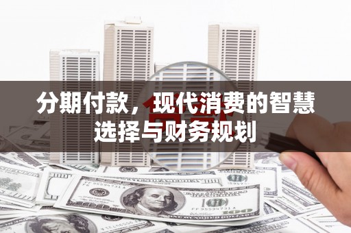 平舆分期付款，现代消费的智慧选择与财务规划