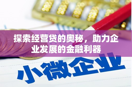 平舆探索经营贷的奥秘，助力企业发展的金融利器