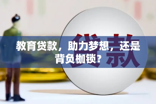 平舆教育贷款，助力梦想，还是背负枷锁？