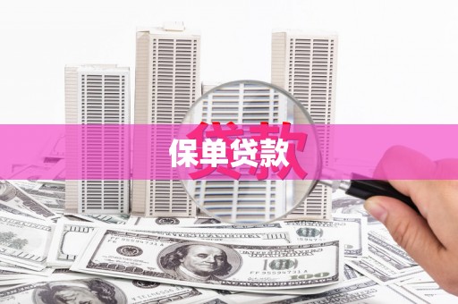 平舆保单贷款