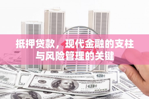 平舆抵押贷款，现代金融的支柱与风险管理的关键