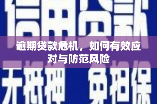 平舆逾期贷款危机，如何有效应对与防范风险