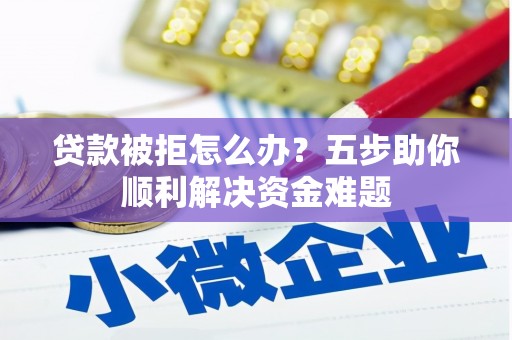平舆贷款被拒怎么办？五步助你顺利解决资金难题