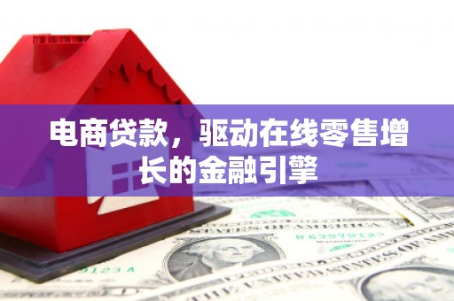 平舆电商贷款，驱动在线零售增长的金融引擎
