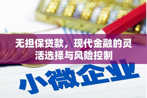 平舆无担保贷款，现代金融的灵活选择与风险控制