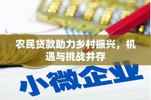 平舆农民贷款助力乡村振兴，机遇与挑战并存