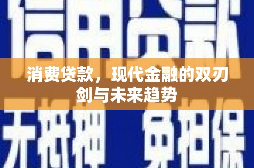 平舆消费贷款，现代金融的双刃剑与未来趋势