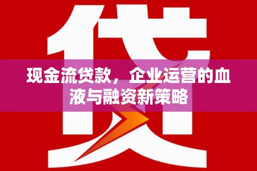 平舆现金流贷款，企业运营的血液与融资新策略