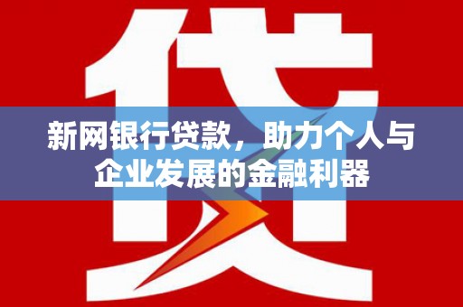 平舆新网银行贷款，助力个人与企业发展的金融利器