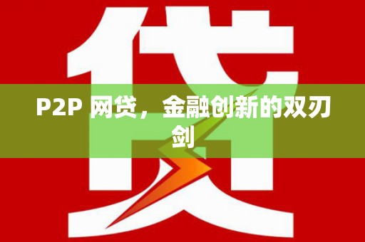 平舆P2P 网贷，金融创新的双刃剑