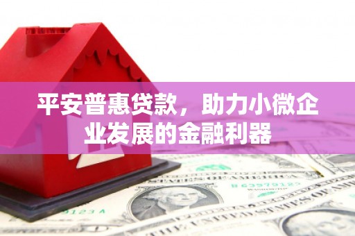 平舆平安普惠贷款，助力小微企业发展的金融利器