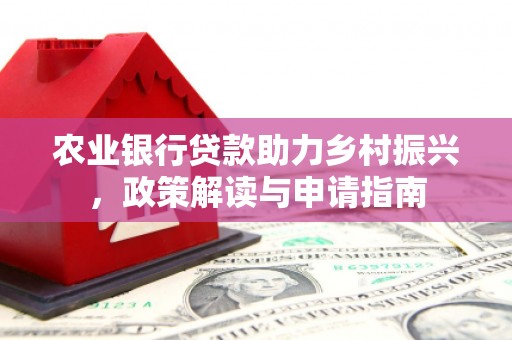 平舆农业银行贷款助力乡村振兴，政策解读与申请指南
