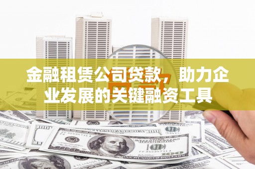 平舆金融租赁公司贷款，助力企业发展的关键融资工具