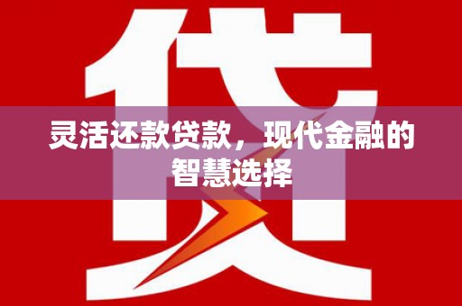 平舆灵活还款贷款，现代金融的智慧选择