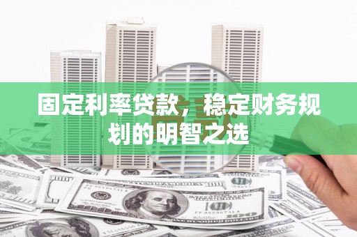平舆固定利率贷款，稳定财务规划的明智之选