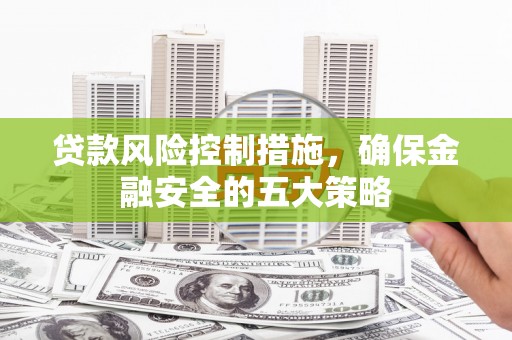 平舆贷款风险控制措施，确保金融安全的五大策略