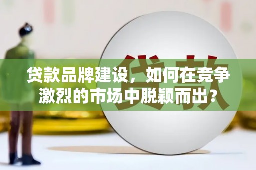 平舆贷款品牌建设，如何在竞争激烈的市场中脱颖而出？