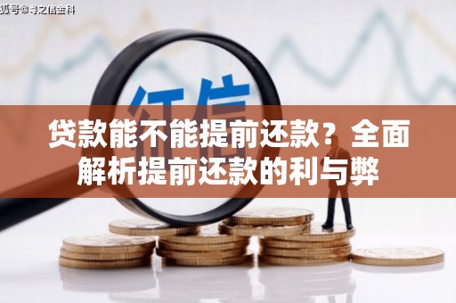 平舆贷款能不能提前还款？全面解析提前还款的利与弊
