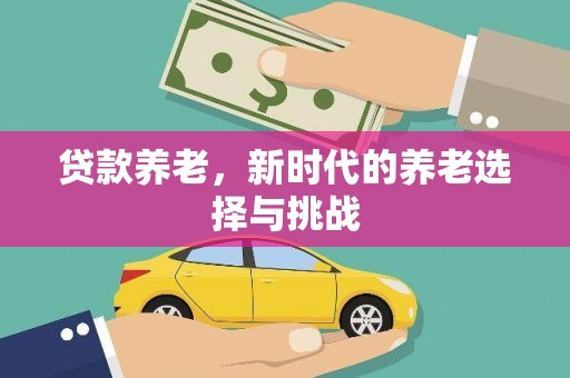 平舆贷款养老，新时代的养老选择与挑战