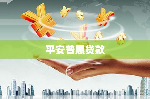 平舆平安普惠贷款