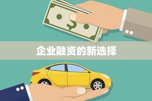 平舆企业融资的新选择