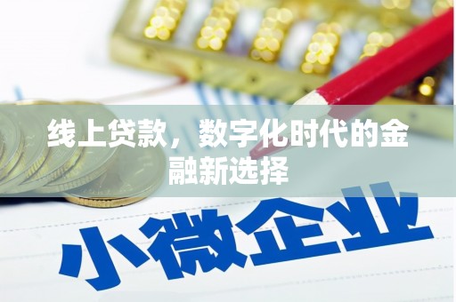 平舆线上贷款，数字化时代的金融新选择
