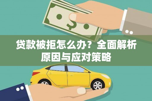平舆贷款被拒怎么办？全面解析原因与应对策略